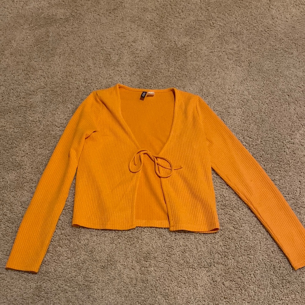 H&M Orange Crop Top